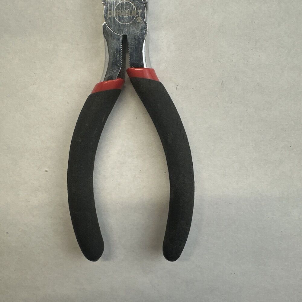 Durabuilt 8 inch Long Nose Pliers Heat Treated Steel Wire Cutter - Picture 4 of 7